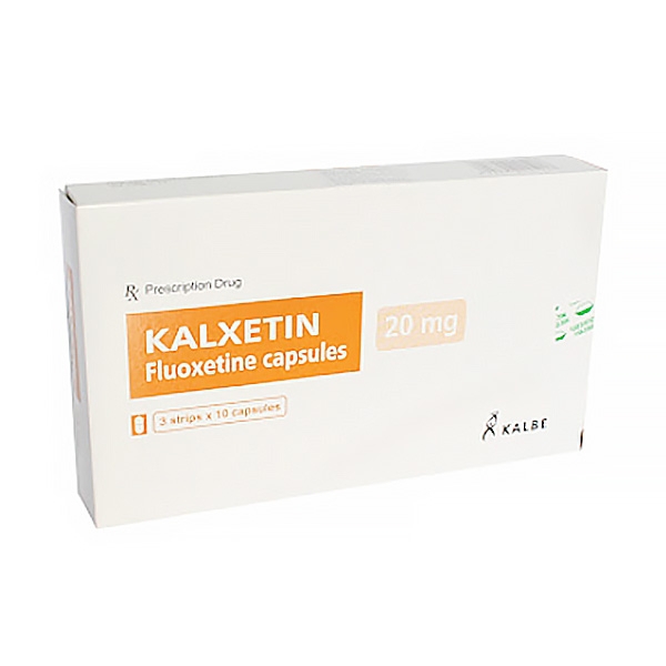 Viên nang cứng Kalxetin 20mg Kalbe điều trị bệnh trầm cảm (3 vỉ x 10 viên)