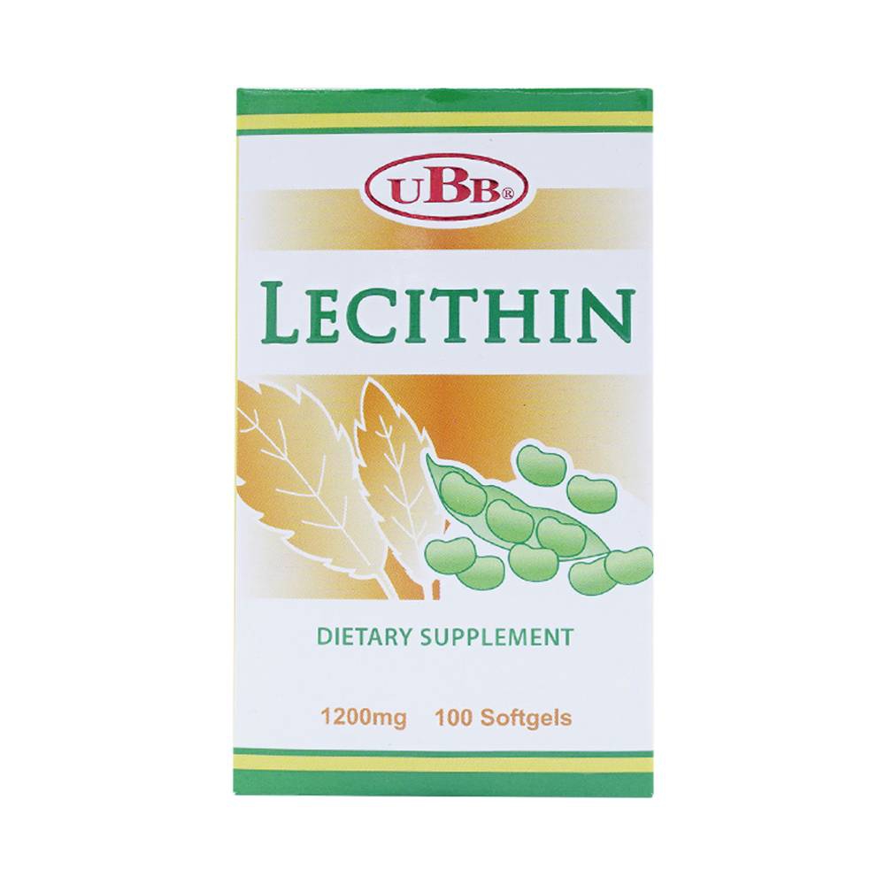 Viên uống Lecithin UBB hỗ trợ tăng chuyển hóa Cholesterol trong gan (100 viên)