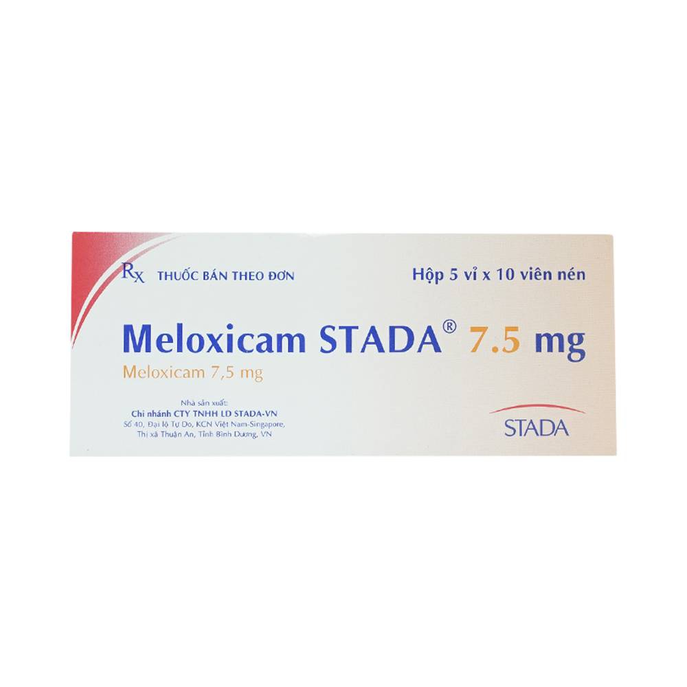 Liều lượng và cách sử dụng thuốc meloxicam Stada 7.5mg như thế nào?
