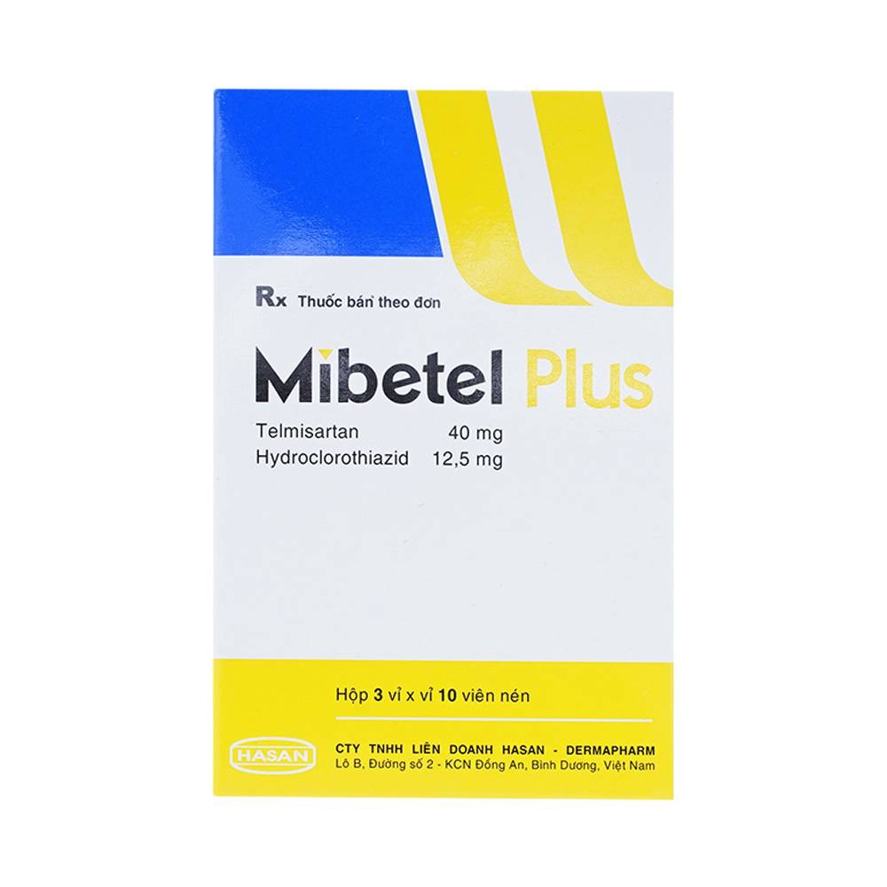Mibetel Plus có tác dụng phụ gì không? 
