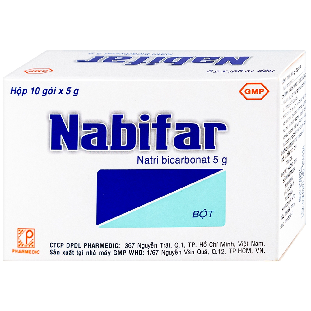 Thuốc natri bicarbonat 5g có tác dụng gì khi sử dụng trong vệ sinh phụ khoa?
