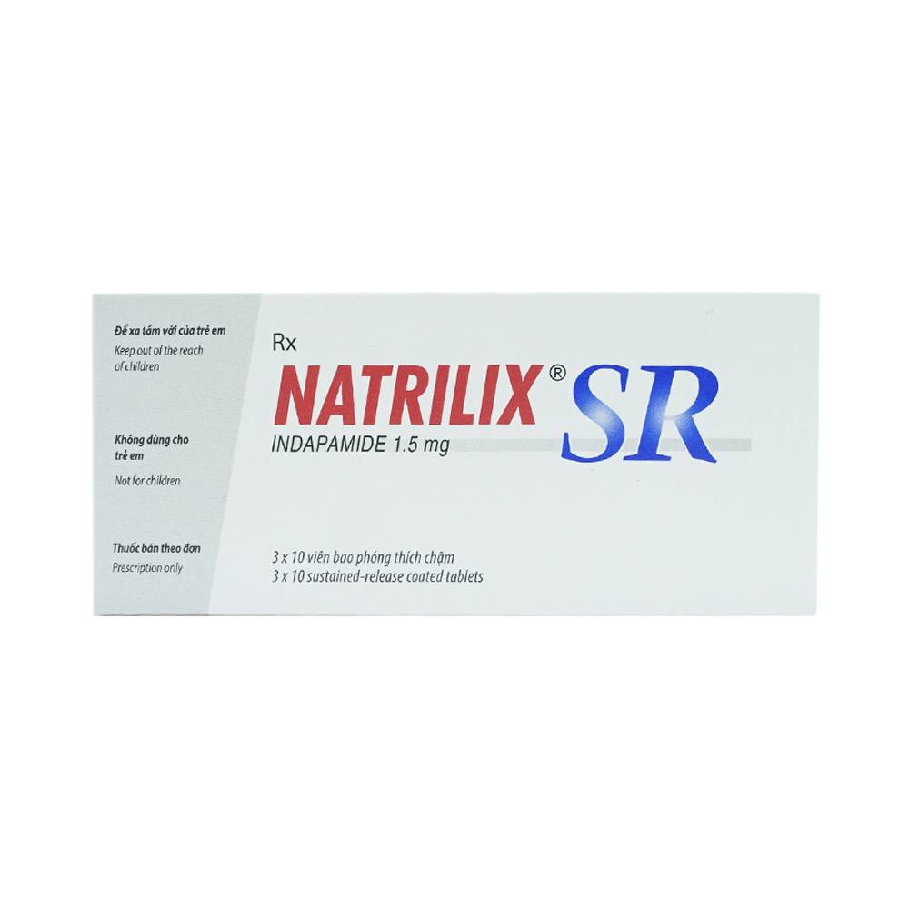 Thành phần chính của Natrilix SR bao gồm những gì?
