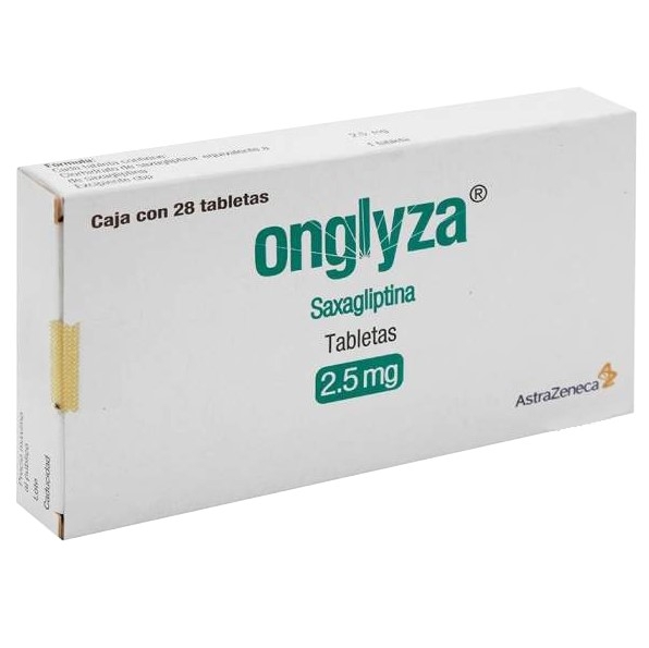 Viên nén Onglyza 2,5mg AstraZeneca điều trị kiểm soát đường huyết (2 vỉ x 14 viên)