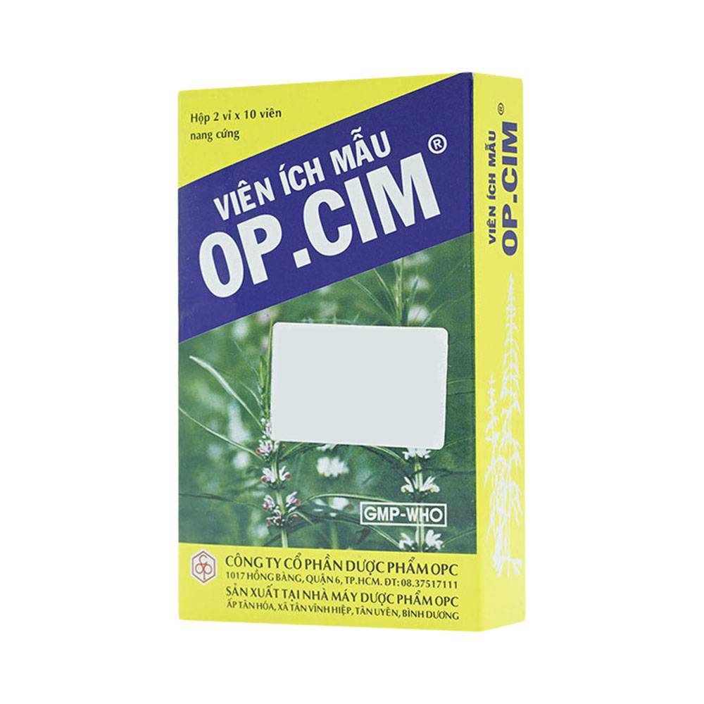 Viên ích mẫu OP.CIM OPC giúp điều hòa kinh nguyệt (20 viên)