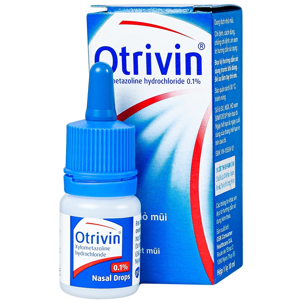 Thuốc nhỏ mũi Otrivin 0.1% giúp giảm ngạt mũi bằng cách nào?
