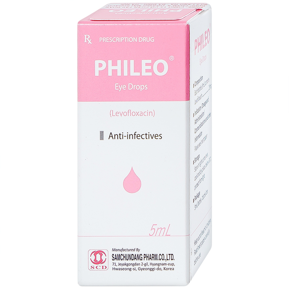 Thuốc nhỏ mắt Phileo SamChunDang điều trị viêm mí mắt, viêm bờ mi (5ml)