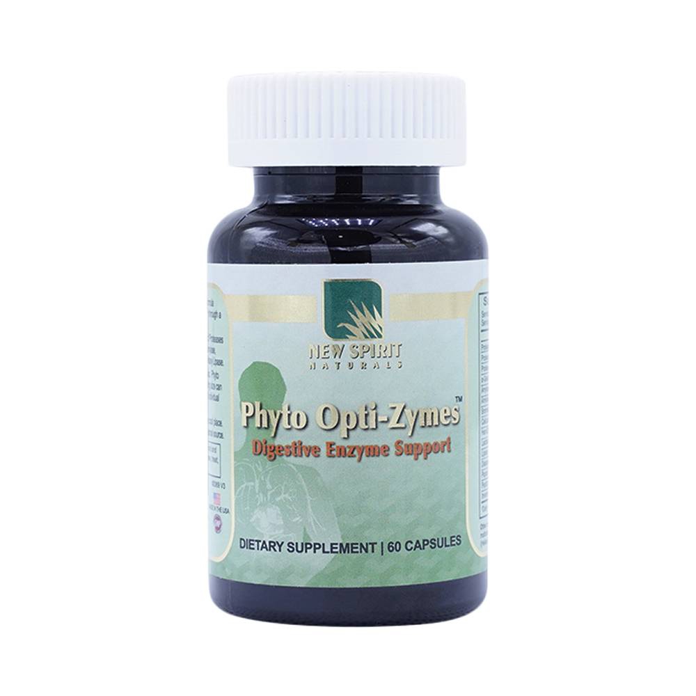 Viên uống Phyto Opti-Zymes NewSpirit giúp tăng cường tiêu hóa và hấp thu dưỡng chất từ thức ăn (60 viên)