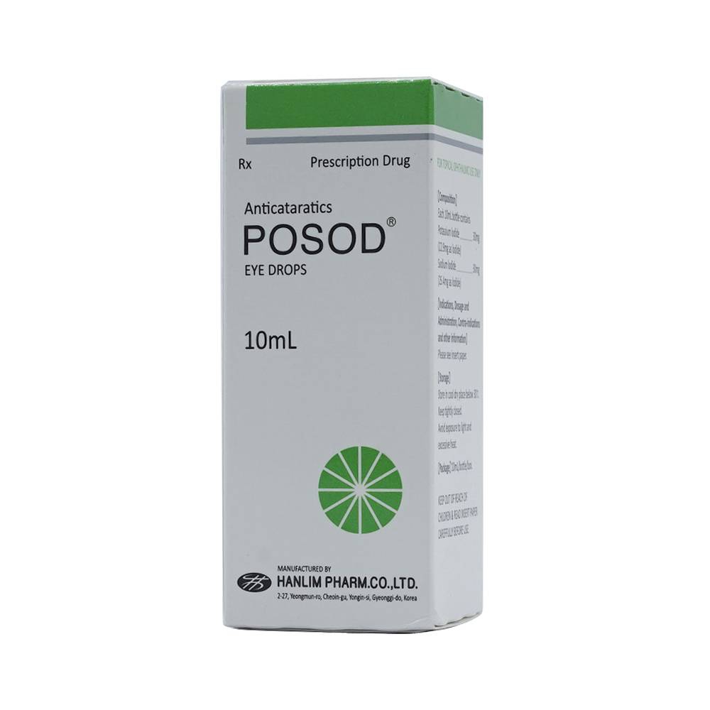 Cách sử dụng thuốc nhỏ mắt Posod như thế nào?
