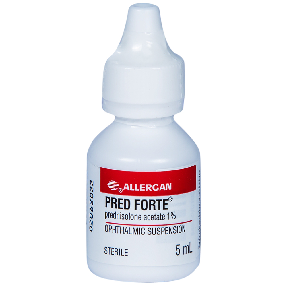 Thuốc nhỏ mắt Pred Forte có thành phần chính là gì?
