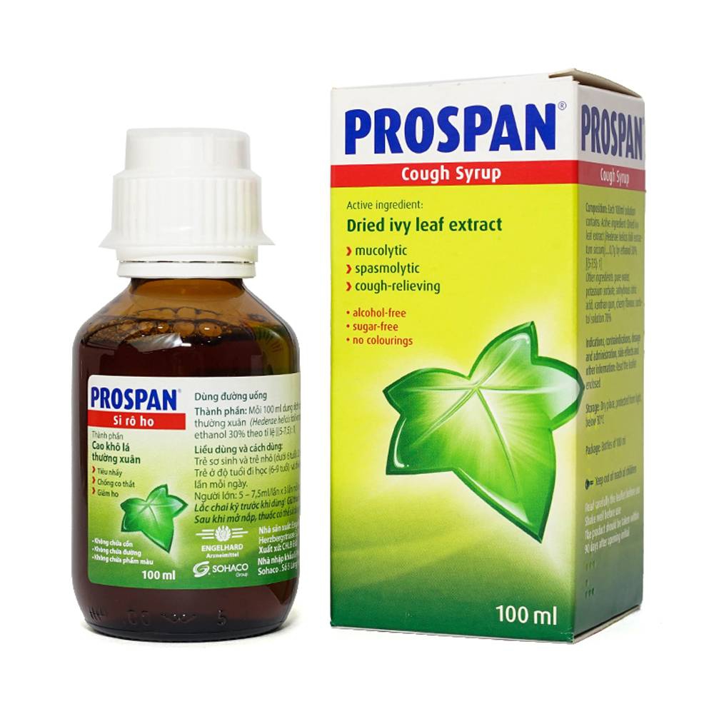 Những nguyên liệu tự nhiên trong thuốc ho Prospan đóng vai trò quan trọng như thế nào trong việc giảm ho?
