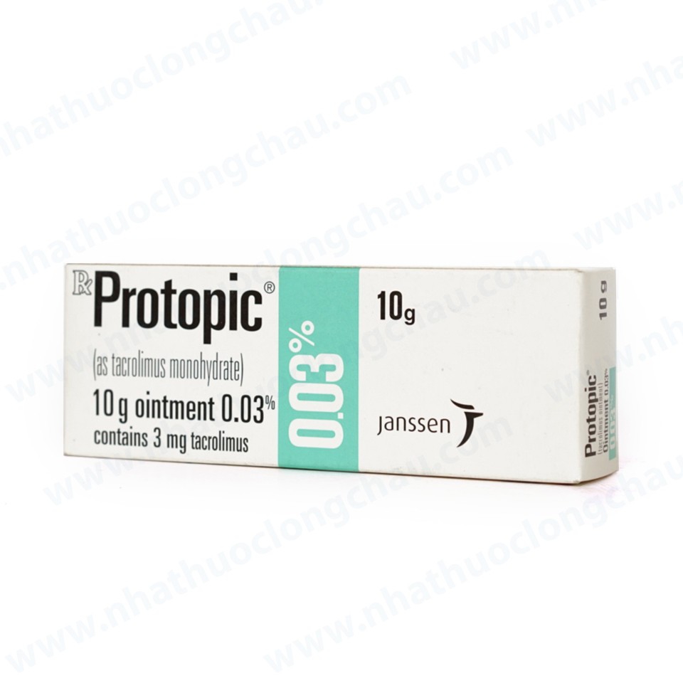 Thuốc mỡ Protopic 0.03% Janssen điều trị chàm thể tạng (10g)