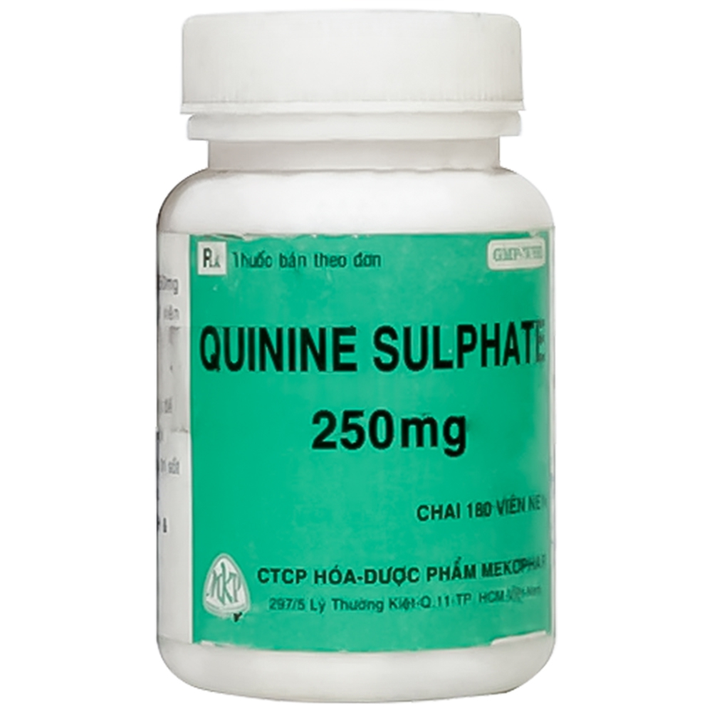 Quinine được cung cấp dưới dạng viên nén có hoạt chất là gì?
