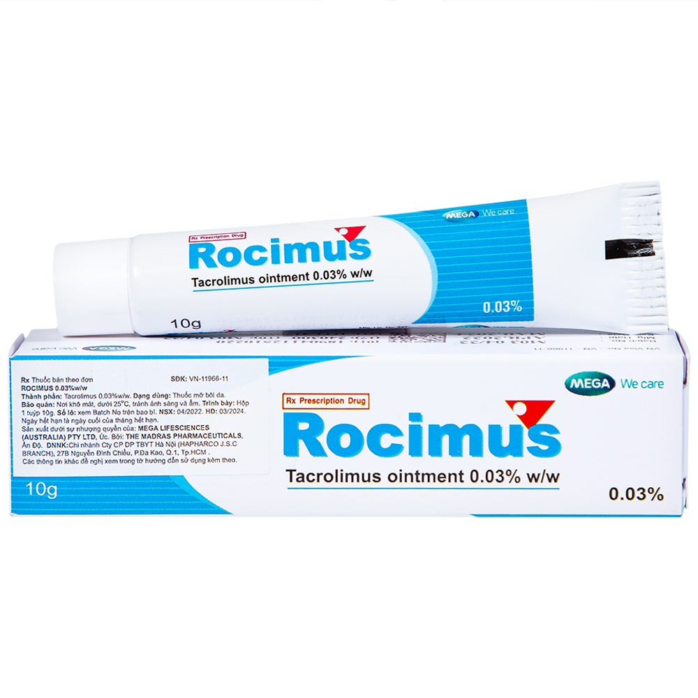 Thuốc mỡ Rocimus được sử dụng để điều trị những bệnh gì?
