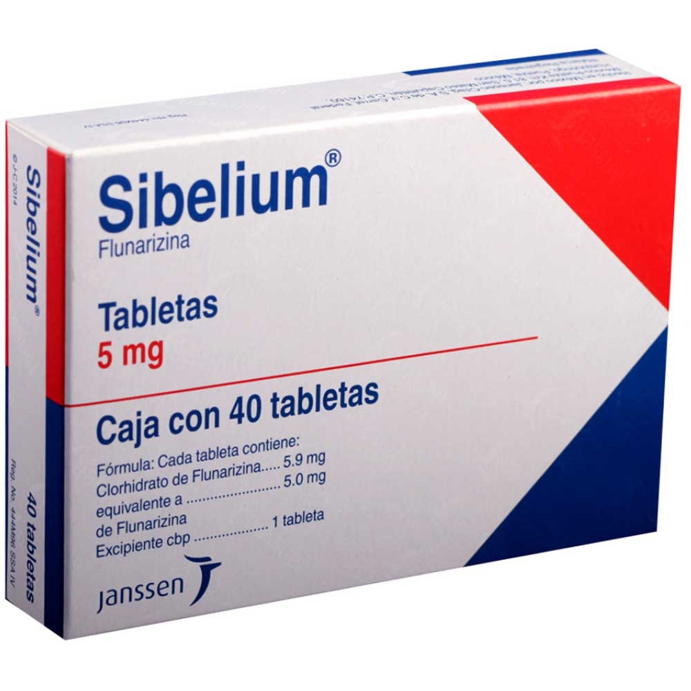 Thuốc Sibelium Janssen điều trị đau nửa đầu (10 vỉ x 10 viên)