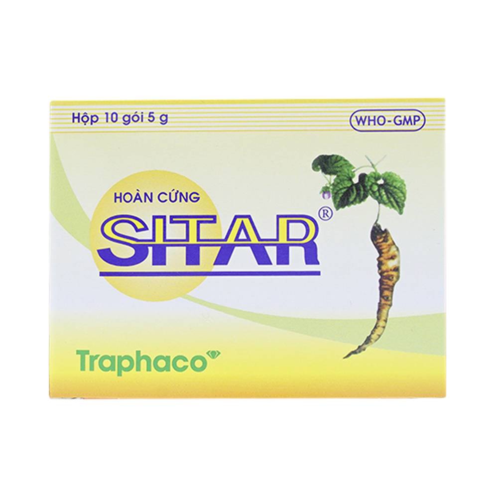 Thuốc Hoàn Cứng Sitar Traphaco điều trị trĩ nội, trĩ ngoại (10 gói)