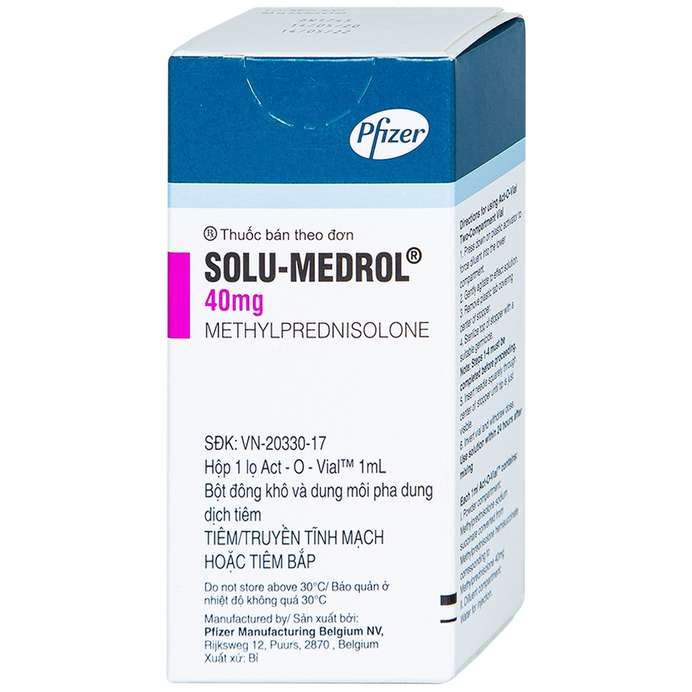 Thuốc Solu-medrol có sẵn dưới dạng loại nào và cách bảo quản?