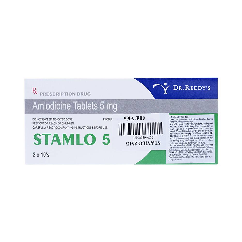 Thành phần chính của thuốc Stamlo 5 là gì?
