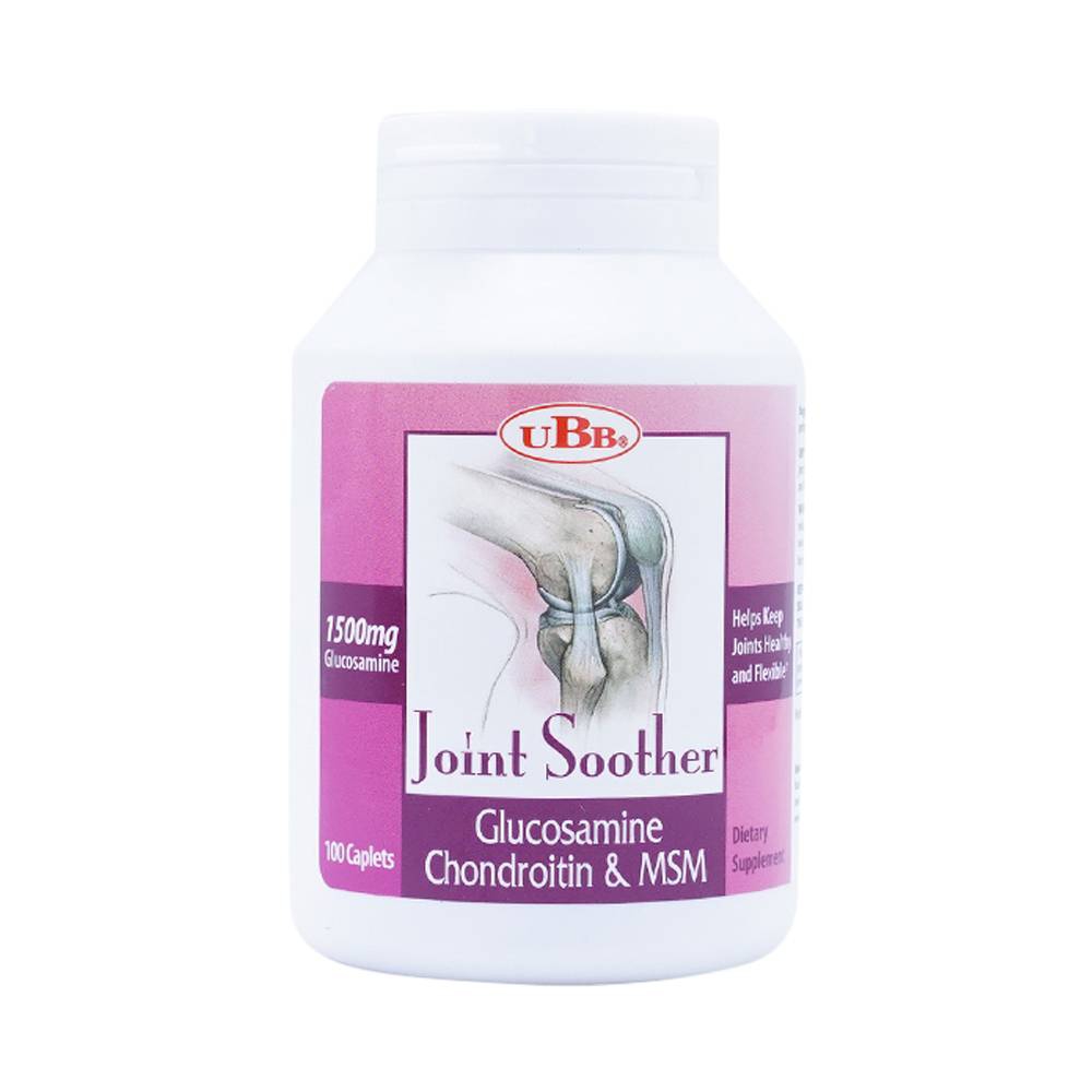 Viên uống Joint Soother UBB hỗ trợ tái tạo sụn và chất nhờn ở các đầu khớp xương (100 viên) 