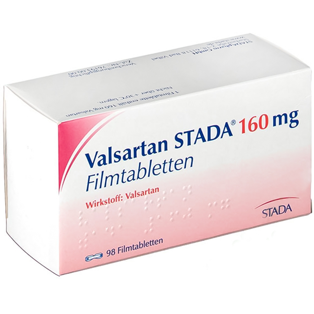 Thuốc Valsartan Stada 160mg điều trị tăng huyết áp, suy tim (3 vỉ x 10 viên)