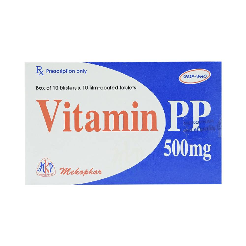 Vitamin PP Mekophar có tác dụng phụ hay không?
