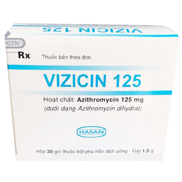 Liều dùng và cách dùng thuốc Vizicin 125