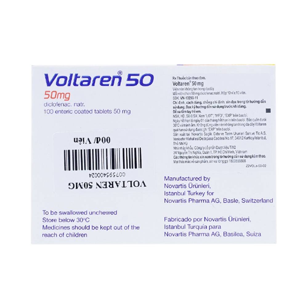 Voltaren 50mg