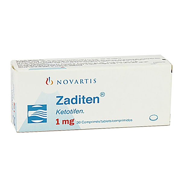 Thuốc Zaditen 1mg Novartis điều trị và phòng ngừa các triệu chứng của mày đay (3 vỉ x 10 viên) 