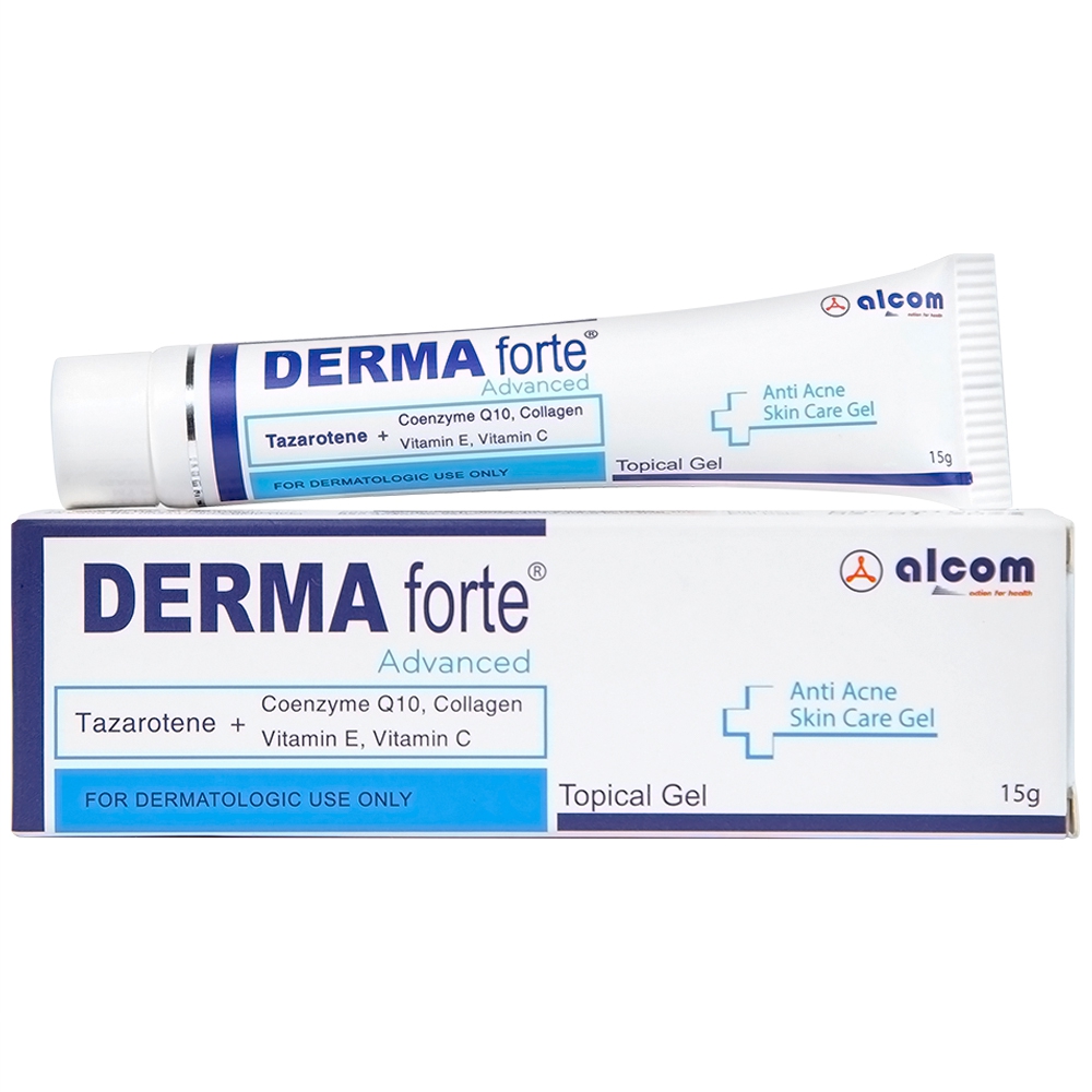 Kem Derma Forte 15g ngừa mụn trứng cá, giảm thâm, mờ sẹo