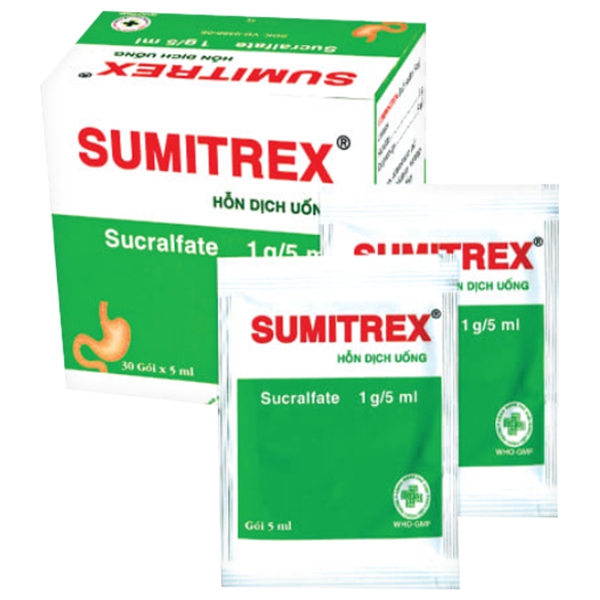 Dung dịch Sumitrex OPV điều trị loét dạ dày tá tràng (30 gói x 5ml)