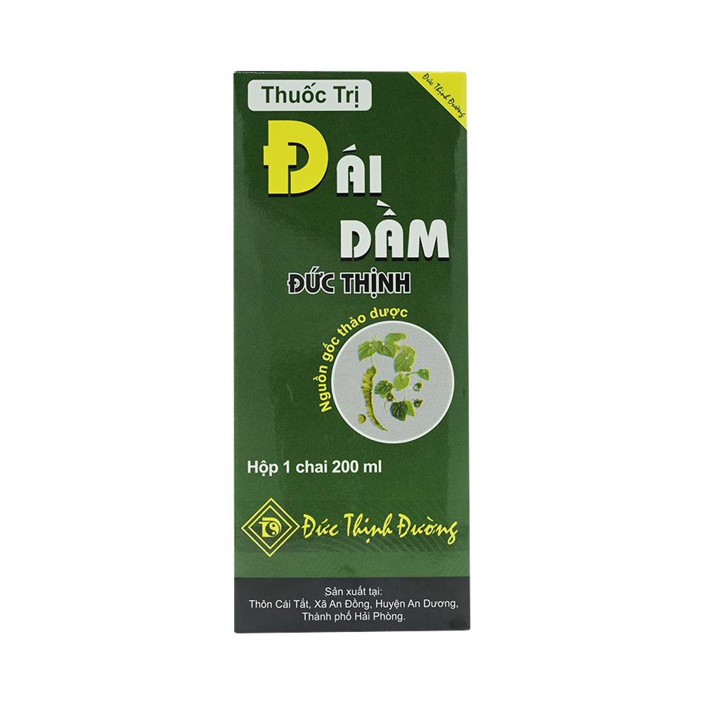 Thuốc trị Đái Dầm Đức Thịnh điều trị đái dầm, đái nhiều, đái không tự chủ (200ml)