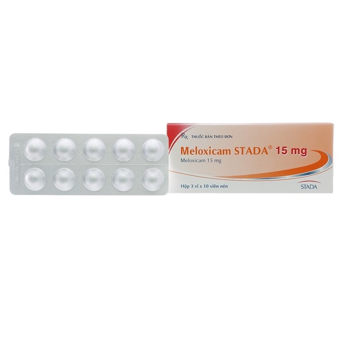 Viên nén Meloxicam Stada 15mg điều trị viêm khớp dạng thấp (3 vỉ x 10 viên)