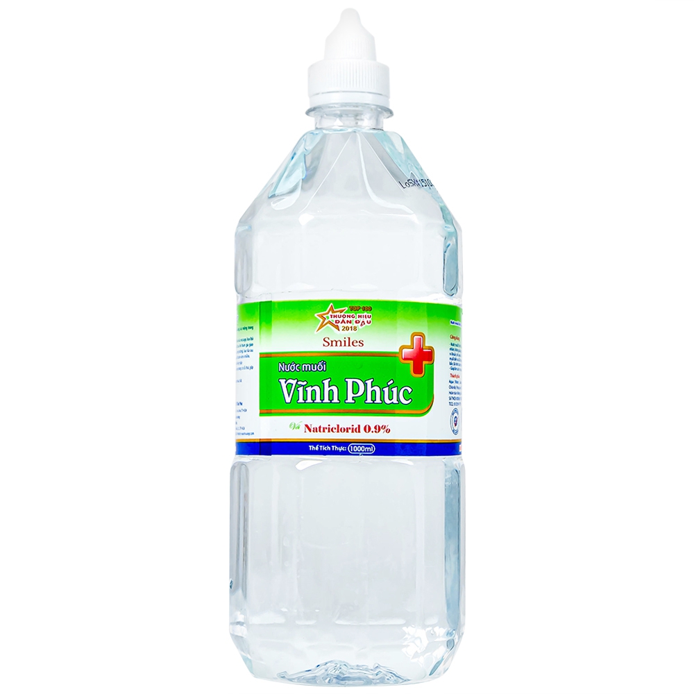 Nước muối sinh lý chai 1 lít có hiệu quả trong việc trị liệu các bệnh gì?
