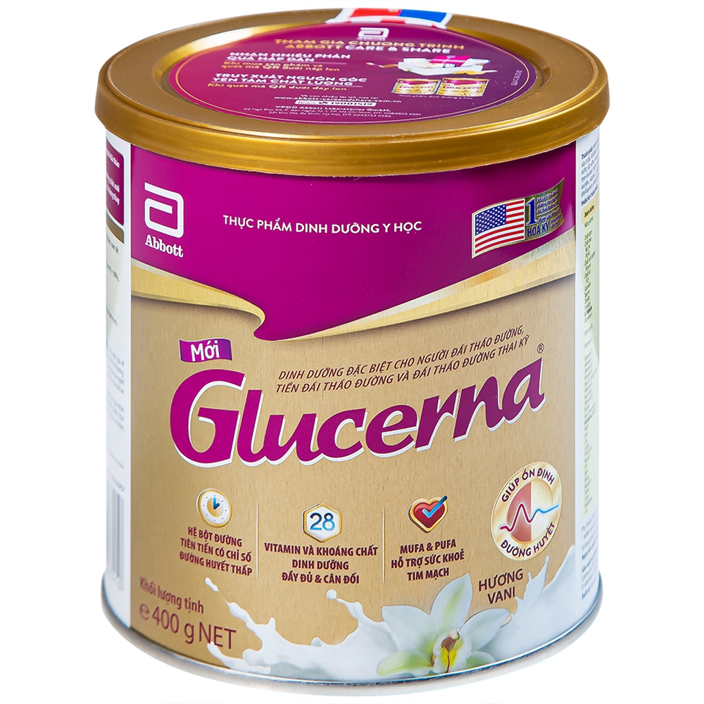 Sữa cho người tiểu đường glucerna 400g có ở đâu để mua?