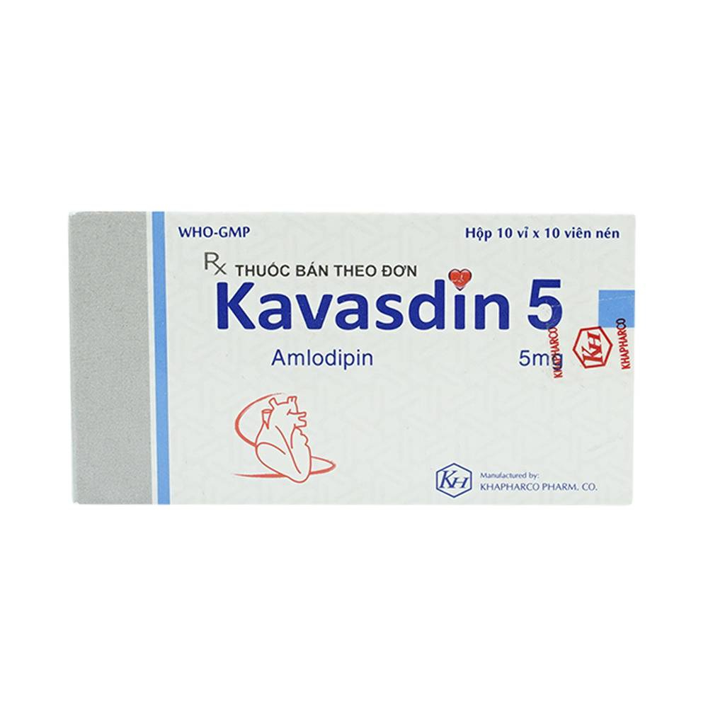 Kavasdin có tương tác thuốc với các loại thuốc nào?
