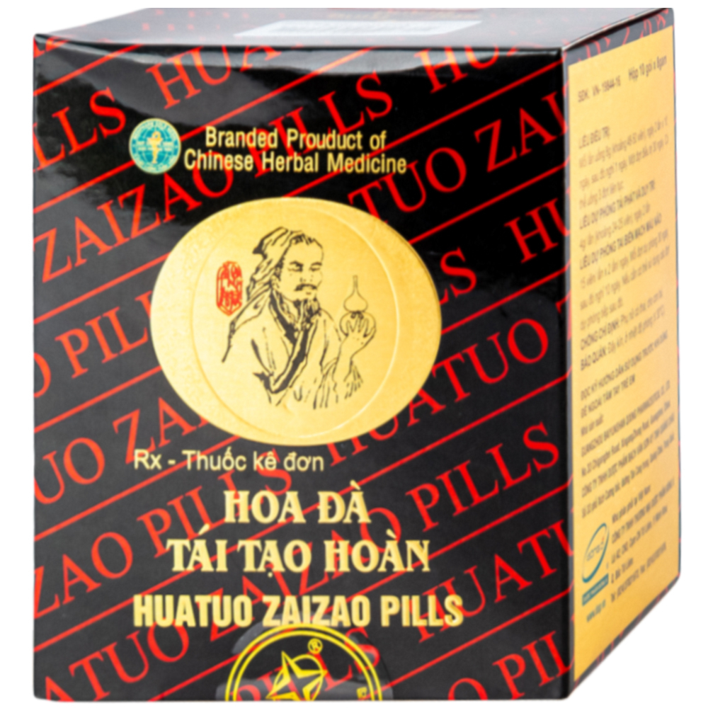 Thuốc Hoa Đà Tái Tạo Hoàn Huatuo Zaizao Pills điều trị tai biến mạch máu não (10 gói)