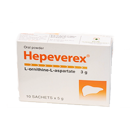 Thuốc Hepeverex 5g OPV giúp tăng cường giải độc gan, điều trị xơ gan (10 gói)