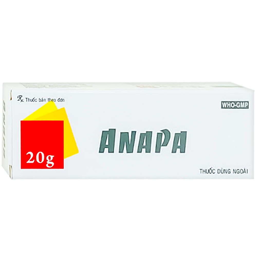 Gel bôi da Anapa 2.5mg Phil hỗ trợ điều trị mụn (20g)