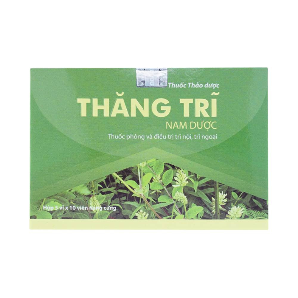 Thuốc thảo dược Thăng Trĩ Nam Dược hỗ trợ phòng và điều trị trĩ nội, trĩ ngoại (5 vỉ x 10 viên)