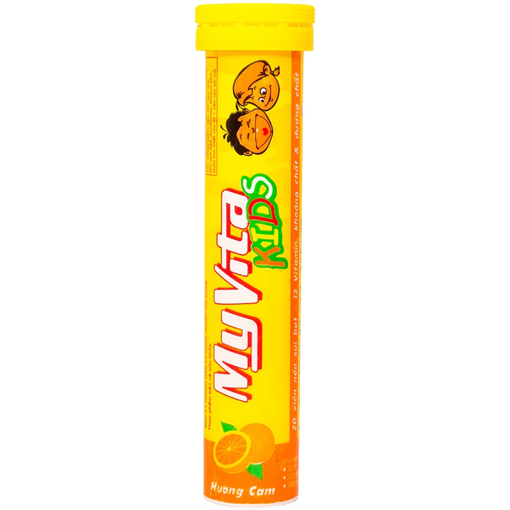 Viên sủi MyVita Kids bổ sung Vitamin và khoáng chất (20 viên)