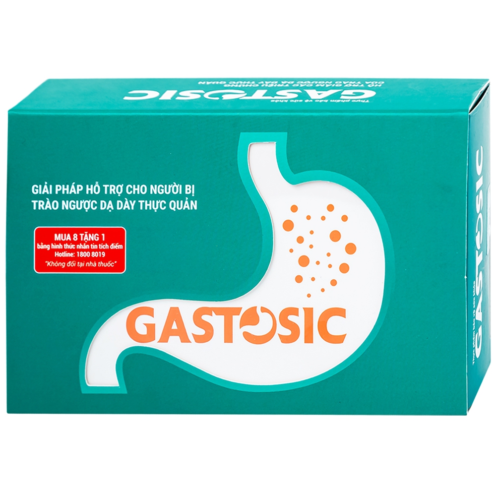 Thuốc trào ngược dạ dày Gastosic có công dụng gì?
