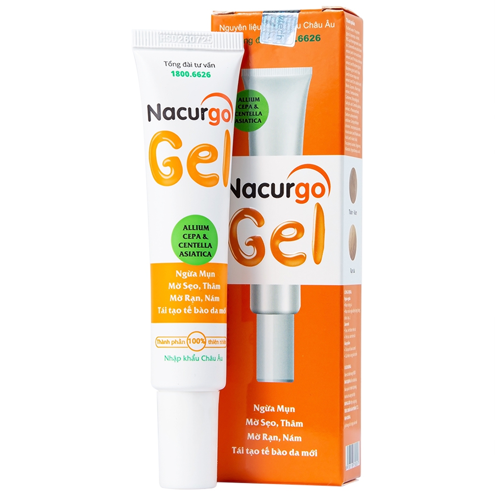 Có thể sử dụng Nacurgo gel để trị mụn ẩn không?
