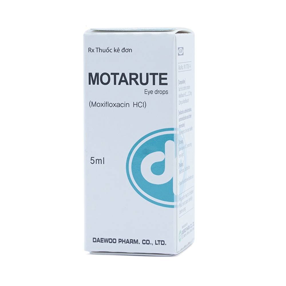 Thuốc nhỏ mắt Motarute Daewoo Pharm điều trị viêm kết mạc (5ml)