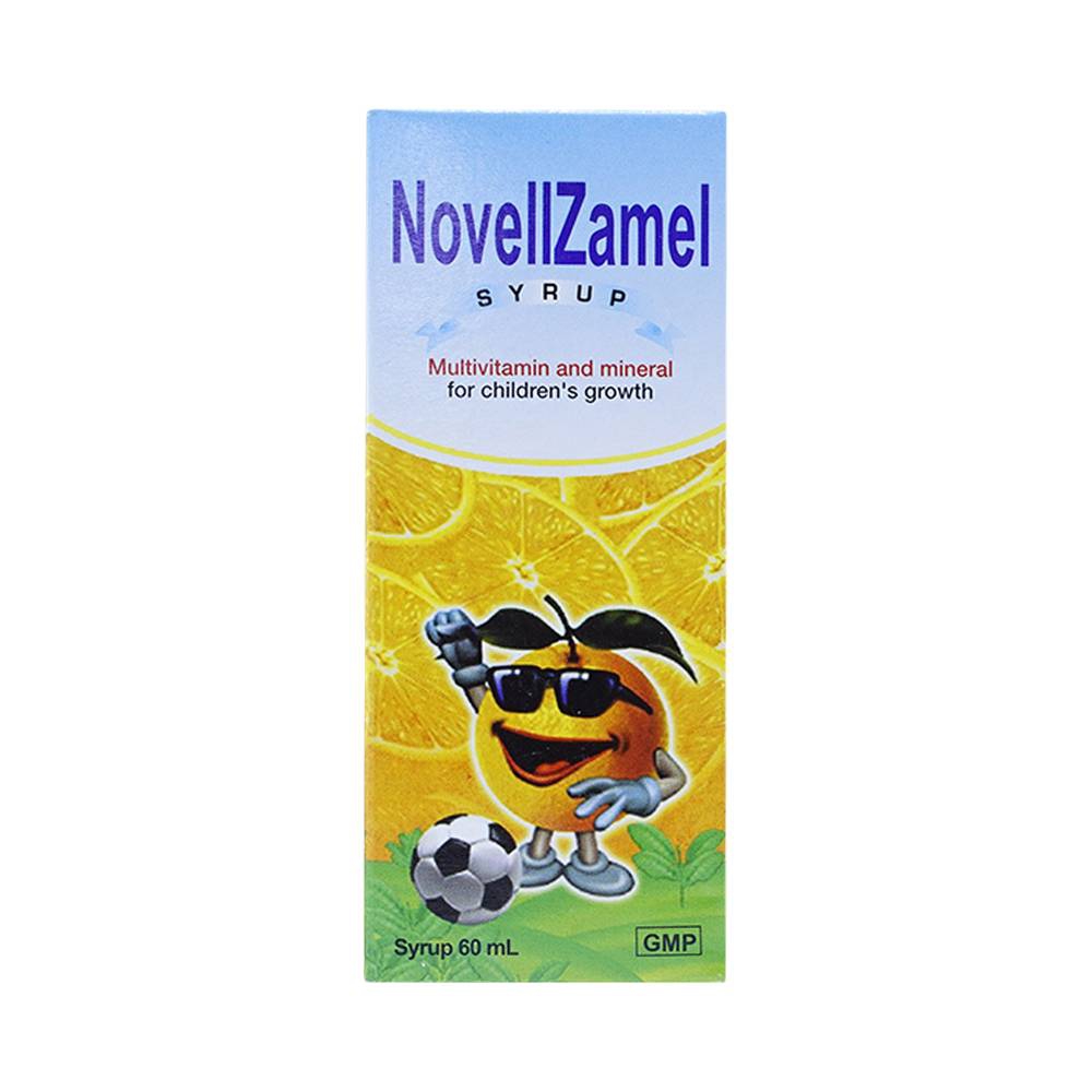 Siro NovellZamel bổ sung vitamin, khoáng chất cho trẻ em (60ml)