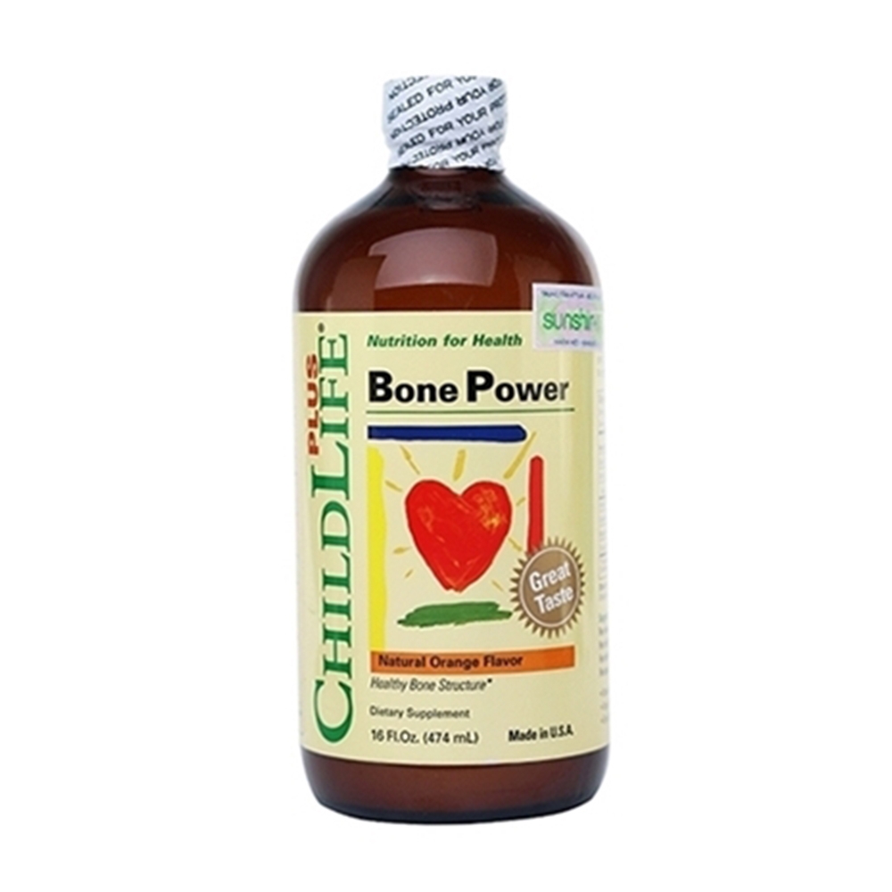 Siro Bone Power ChildLife Plus tăng cường sự phát triển chiều cao và độ chắc của xương (474ml)