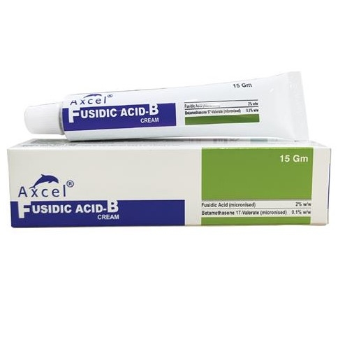 Kem bôi da Fusidic Acid - B Cream 15g Axcel điều trị nhiễm trùng da