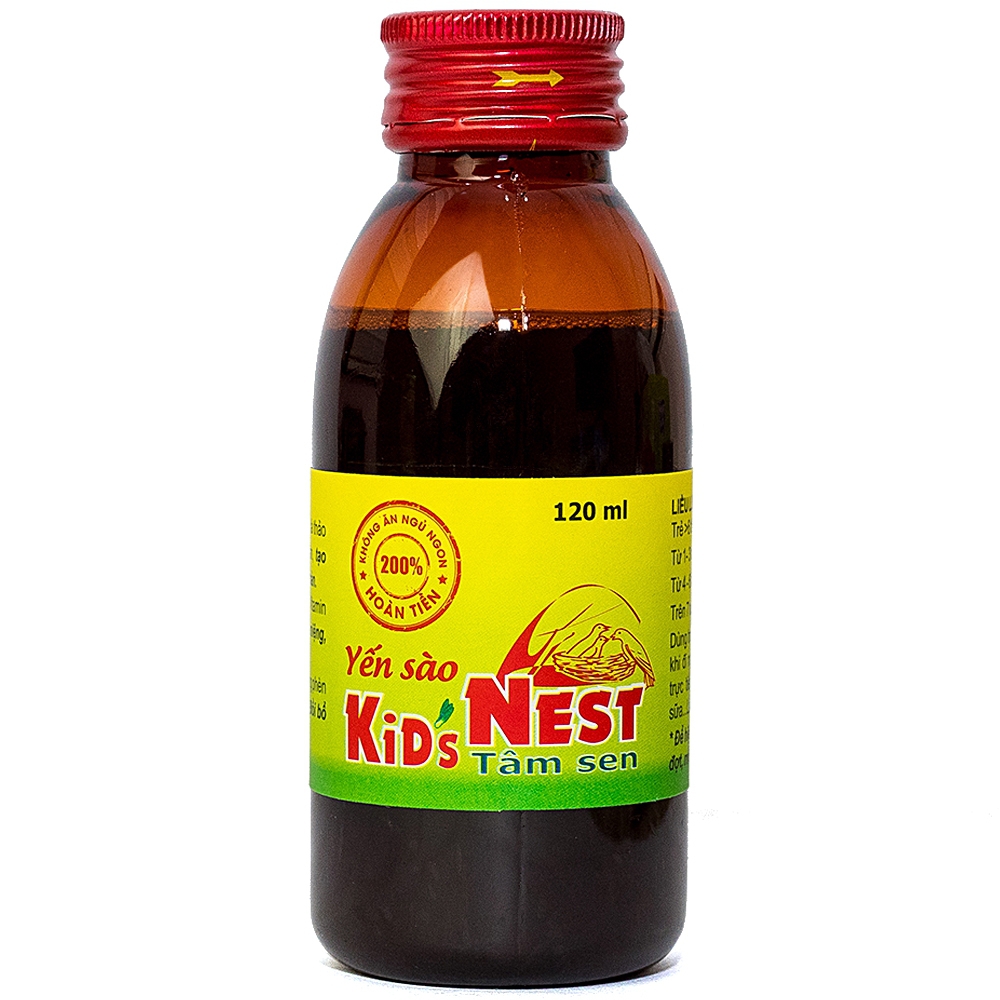 Yến sào Kid's Nest Tâm Sen 120ml Good Health giúp an thần, tạo giác ngủ sâu tự nhiên