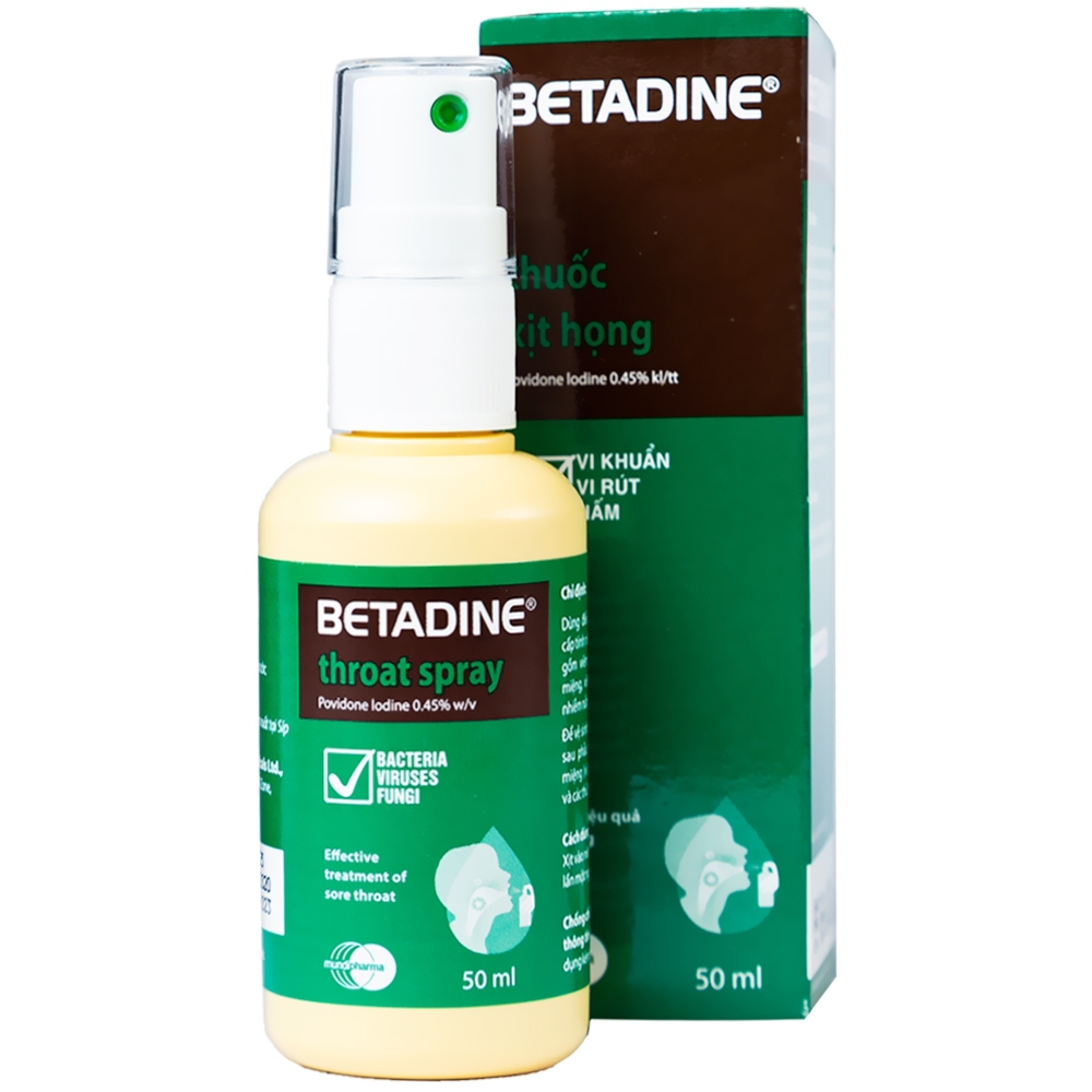 Cách sử dụng Betadine xịt họng cho hiệu quả nhất là như thế nào?

