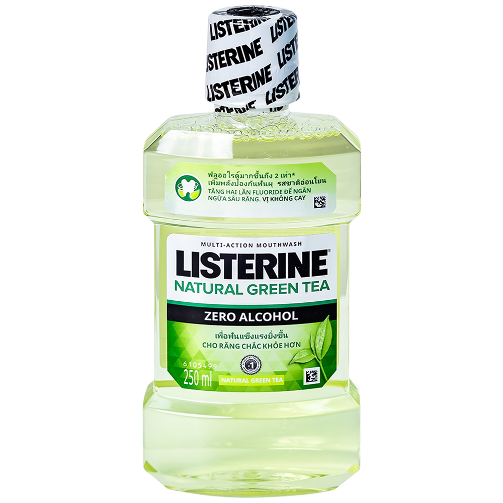 Nước súc miệng Listerine trà xanh có tác dụng gì?