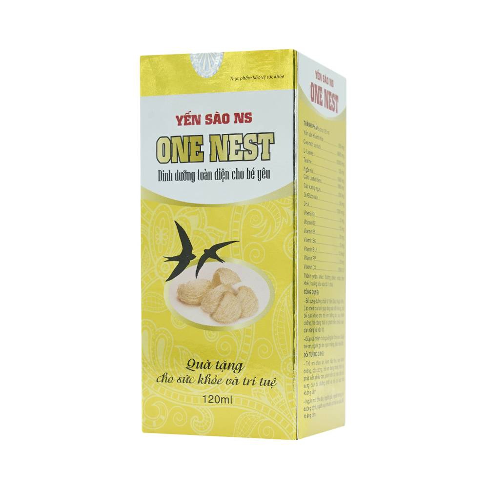 Dung dịch Yến Sào NS One Nest tăng sức đề kháng, bồi bổ cho trẻ biếng ăn, suy dinh dưỡng (120ml)