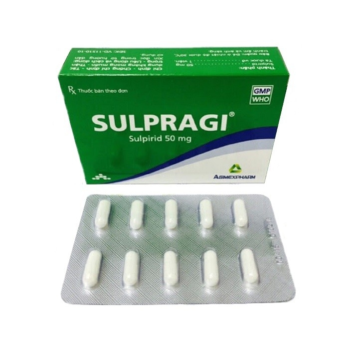 Thuốc Sulpragi Agimexpharm điều trị chứng lo âu (3 vỉ x 10 viên)